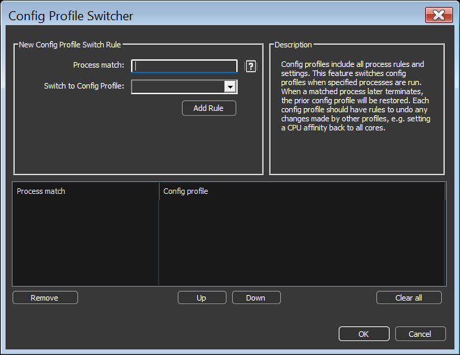 Config Profile Switcher